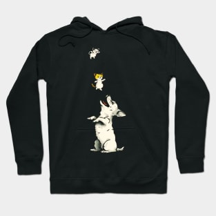 Funny Dog and Cute Kittens Hoodie